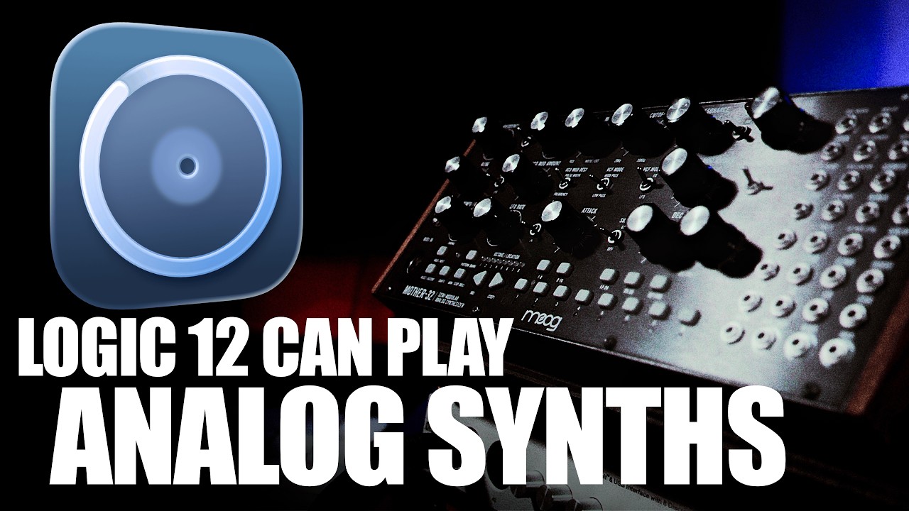 From Virtual to Analog: Logic Pro Session Players + Moog Synth Integration Tutorial