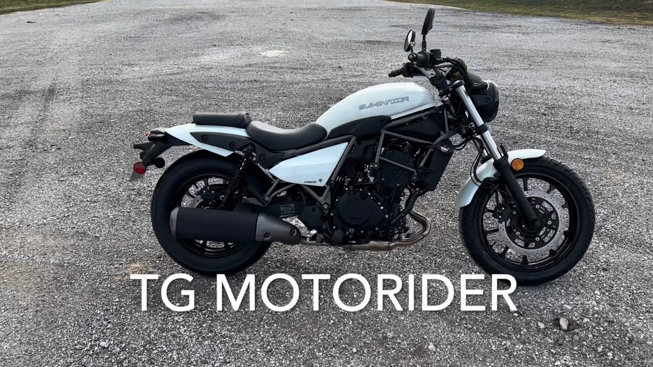 Обзор и поездка на TG MotoRider Kawasaki 450 Eliminator. Лучше, чем Rebel 500?