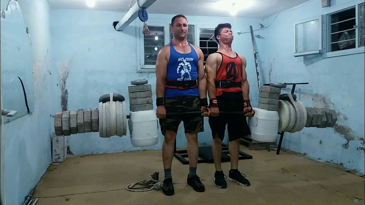 Baba Oğul 307 Kg Deadlift (Bar büküldü)