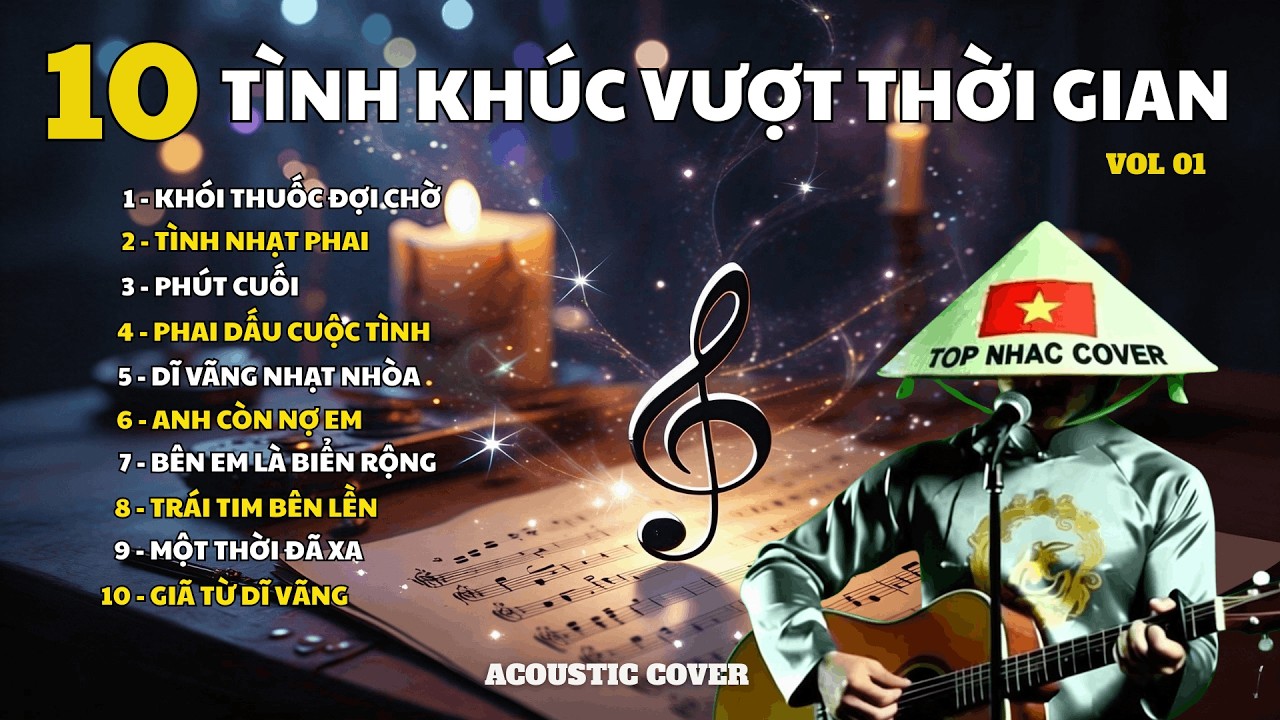 10 TÌNH KHÚC VƯỢT THỜI GIAN - Nhạc 7x 8x |TOP NHAC COVER