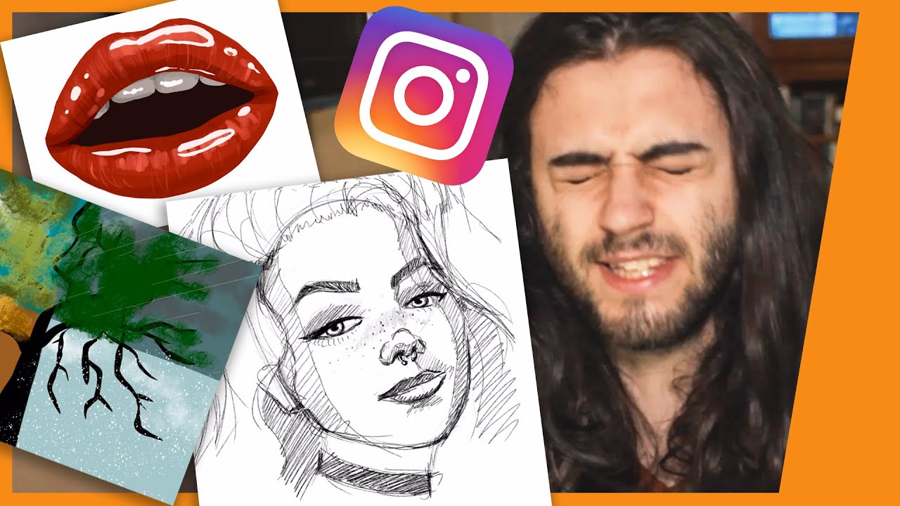 Desenez clișee de desen de pe Instagram