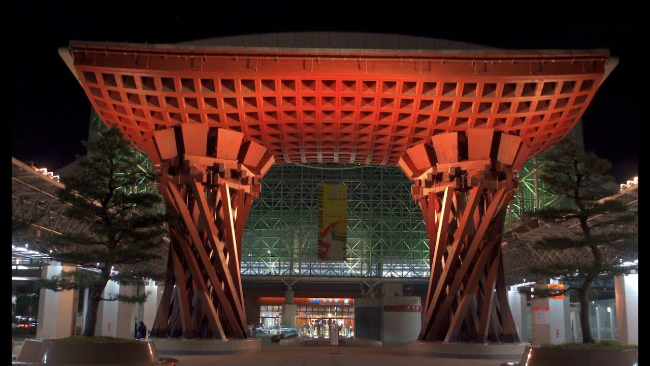 金沢駅/Kanazawa station 【4K HDR】