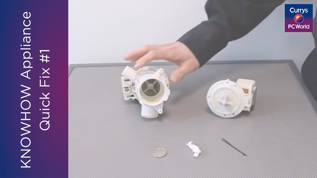 KNOWHOW White Goods Quick Fix #1 | Washing machine filter maintenance KHKBWG01