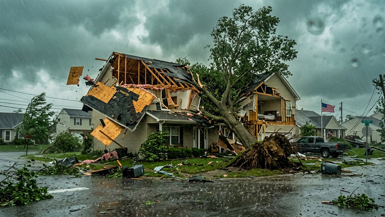 New York Battered by Golf Ball Size Hail Storm Causing Major Damage