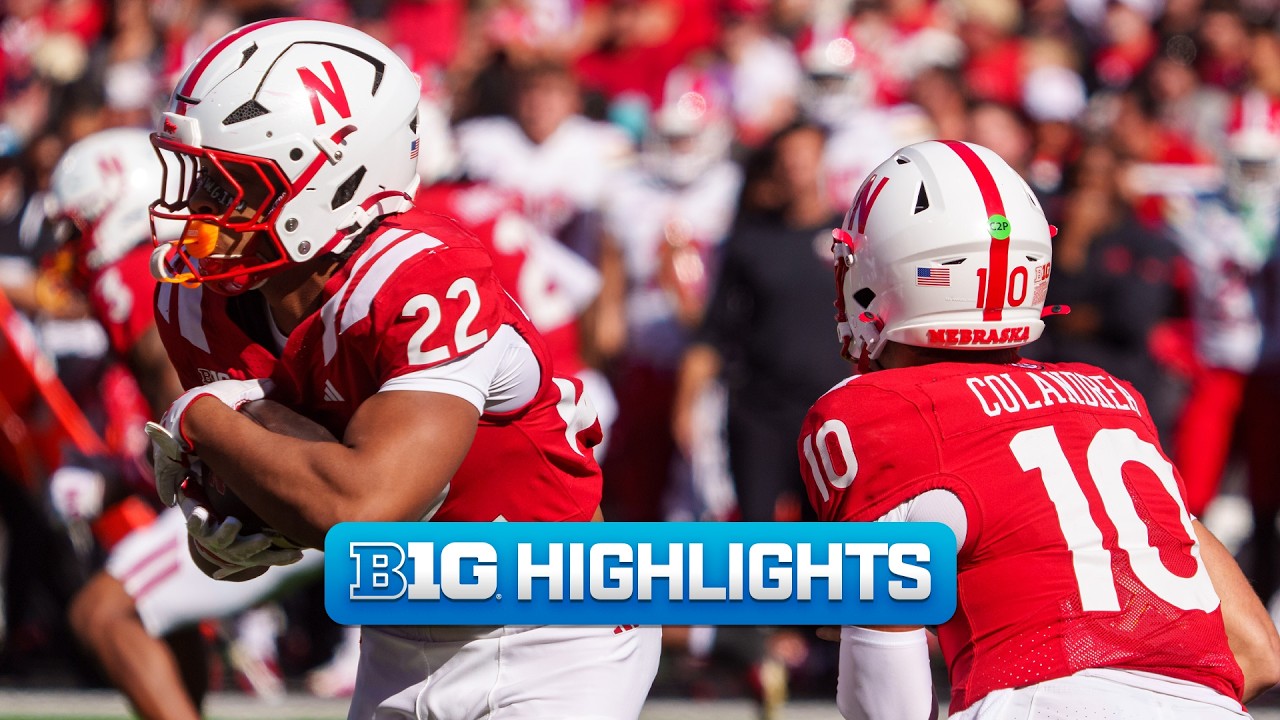 Maryland at Nebraska | Highlights | Big Ten Football | 10/03/2026