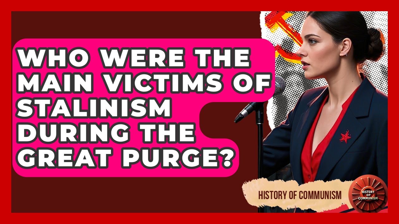 Who Were the Main Victims of Stalinism During the Great Purge? | History of Communism
