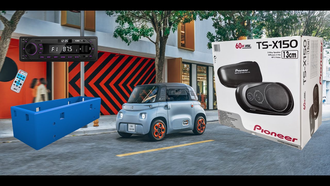 Autoradio per Citroen Ami