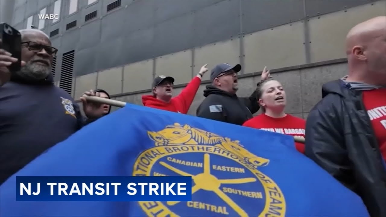 Rail service suspended amid NJ Transit engineers strike