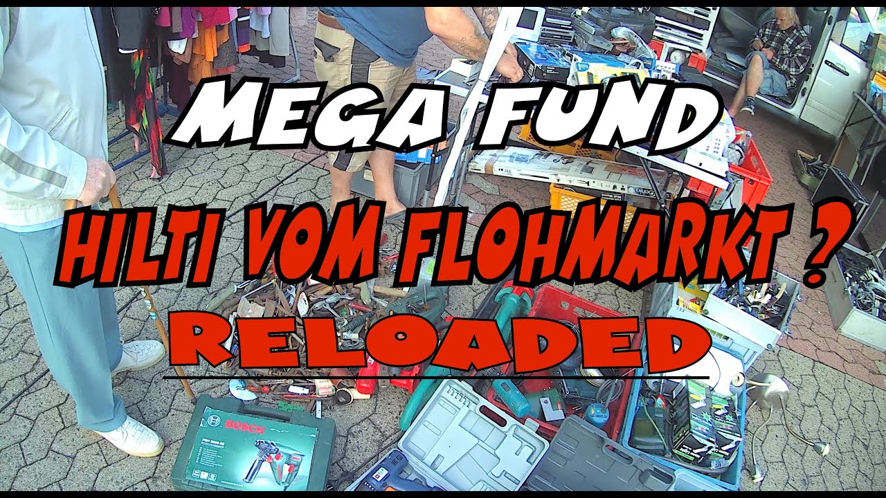 Mega Fund: Hilti vom Flohmarkt ? - Flohmarkt Action #4