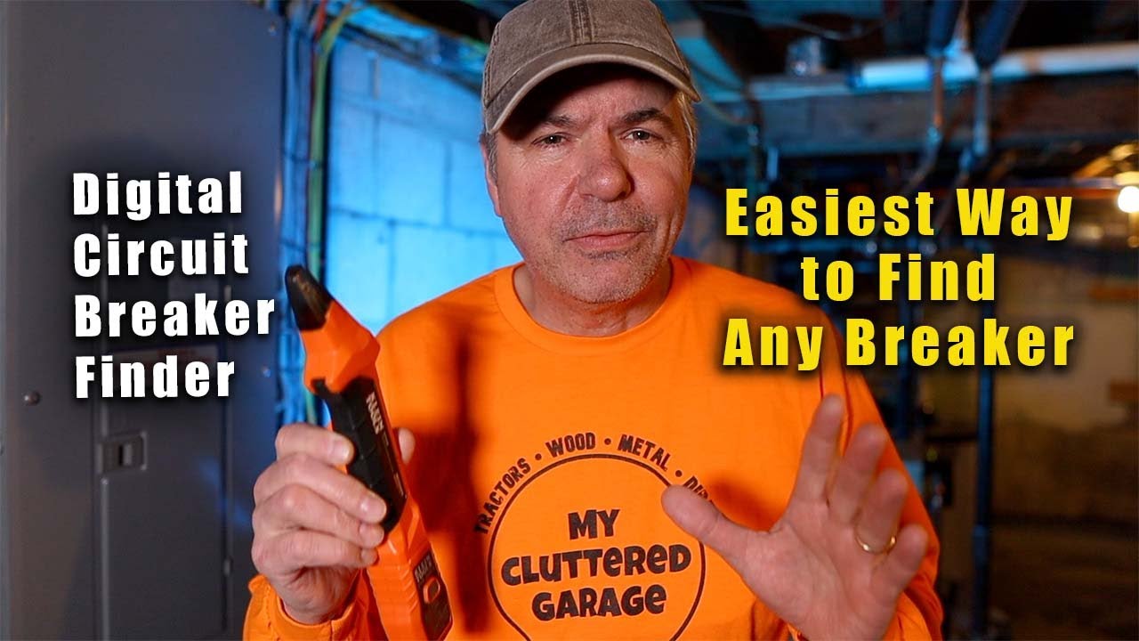 Klein Digital Circuit Breaker Finder - Easy way to find a breaker in your electrical panel. MCG #92