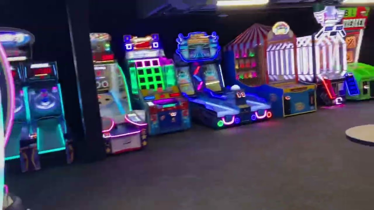 Rec Room Barrie arcade tour walkthru 2023