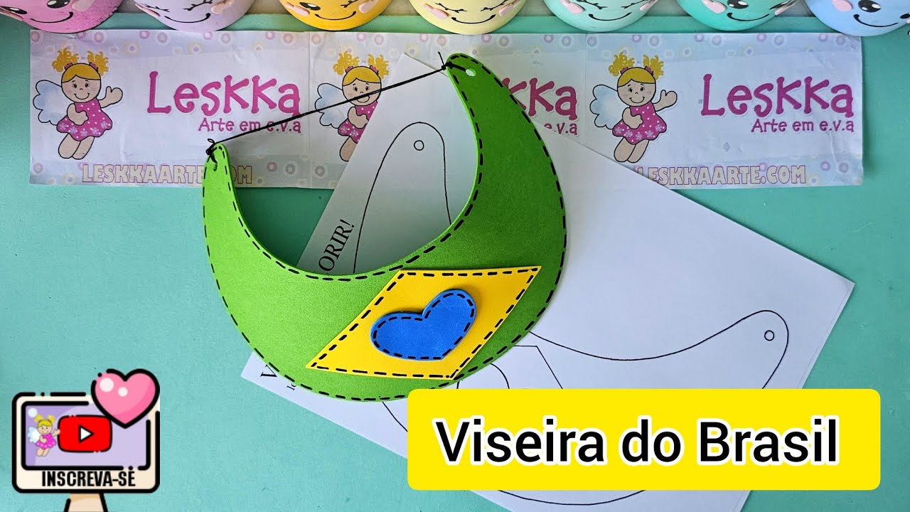 DIY - LEMBRANCINHA 7 DE SETEMBRO - VISEIRA DO BRASIL