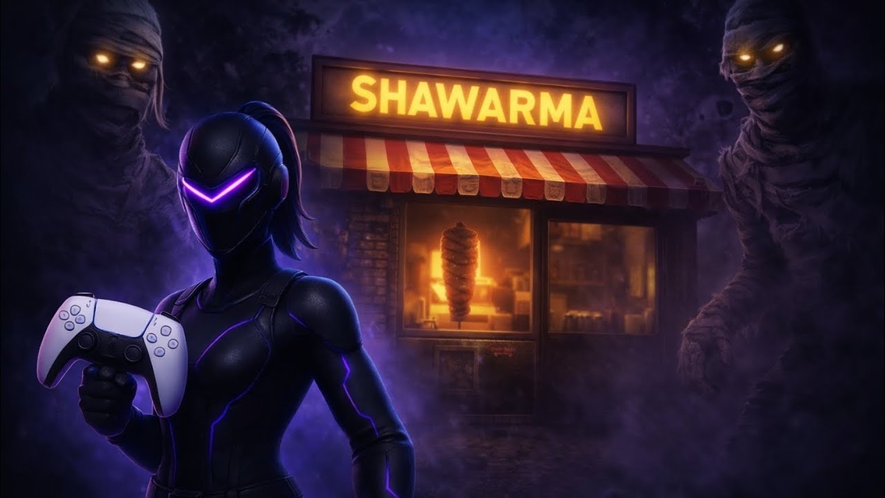 On découvre Shawarma👻😈