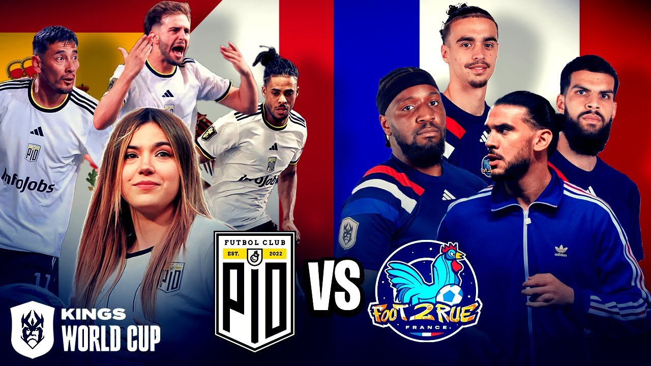 PIO FC 🇲🇽 🇪🇸 VS FOOT2RUE 🇫🇷 - PRIMER PARTIDO DEL MUNDIAL | Kings World Cup