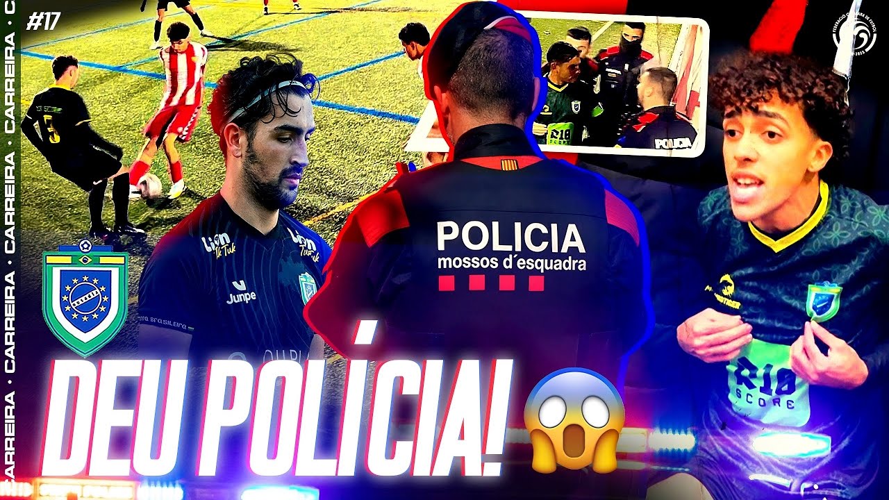 A POLÍCIA ENTROU EM CAMPO NO CLÁSSICO DO OUSADIA, TEVE AGRESSÃO! Modo Carreira #17 