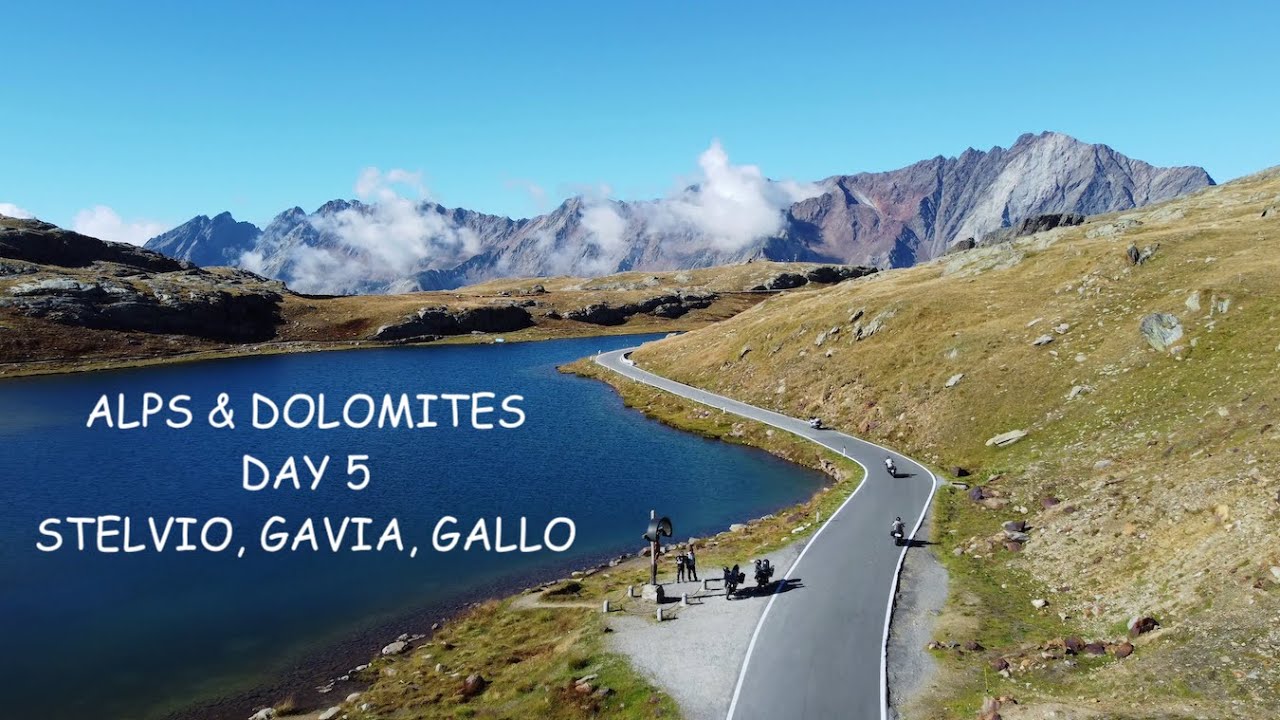 Road to Alps & Dolomites Day 5 - 🇮🇹 🇨🇭Stelvio Gavia Gallo | Motorcycle adventure | BMW GS 1200