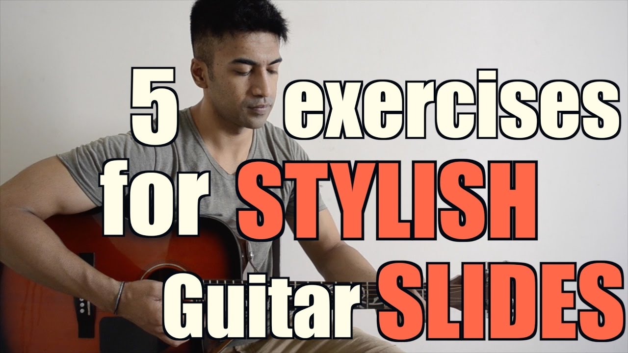 5 Exercises to make your Guitar Playing STYLISH with these SLIDES (With practice backing track)