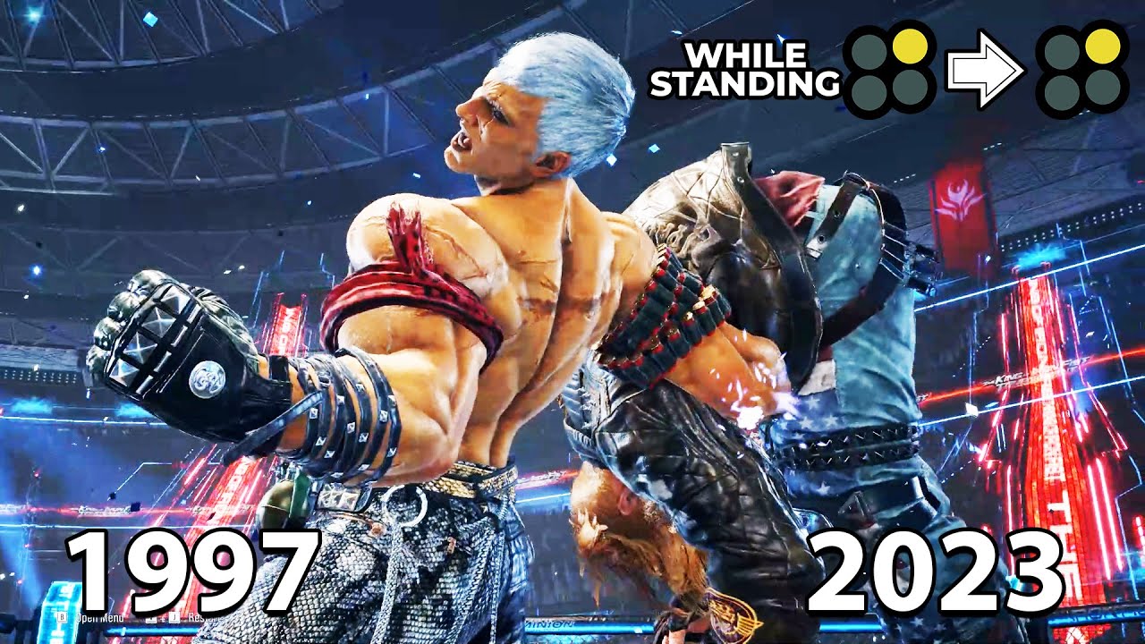 History of Bryan's Fisherman Slam Combo (Tekken 3~8)