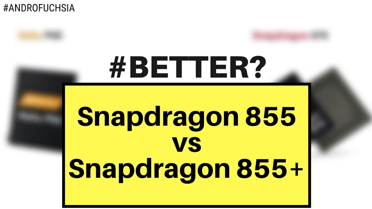 Snapdragon 855 vs Snapdragon 855+🔥| SD855 vs SD855+🔥🤔🤔 Which one is better?!