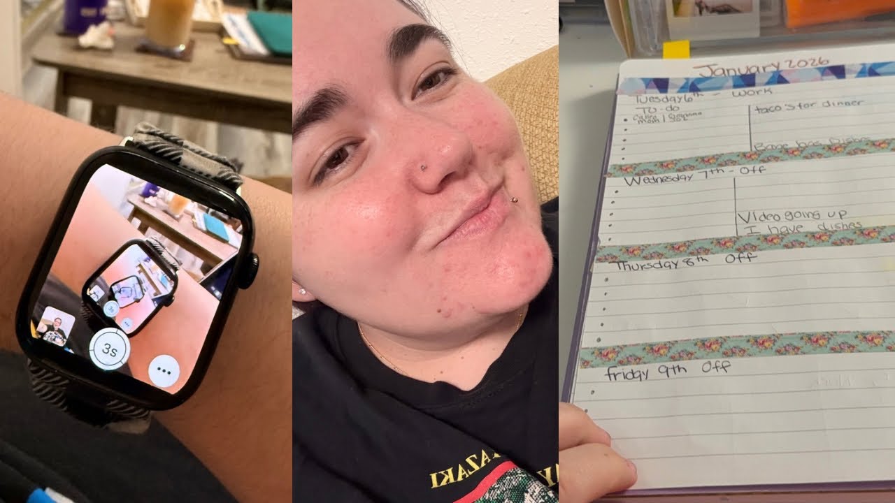 Filming on my phone ~ more about my DIY planner~ vlog 2026