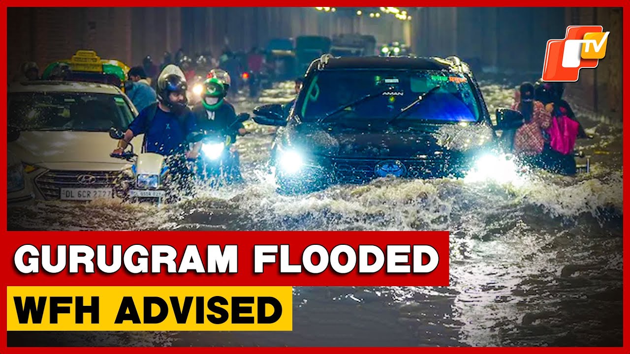 Gurugram Under Water: WFH, E-Classes Advised Amid Flooding