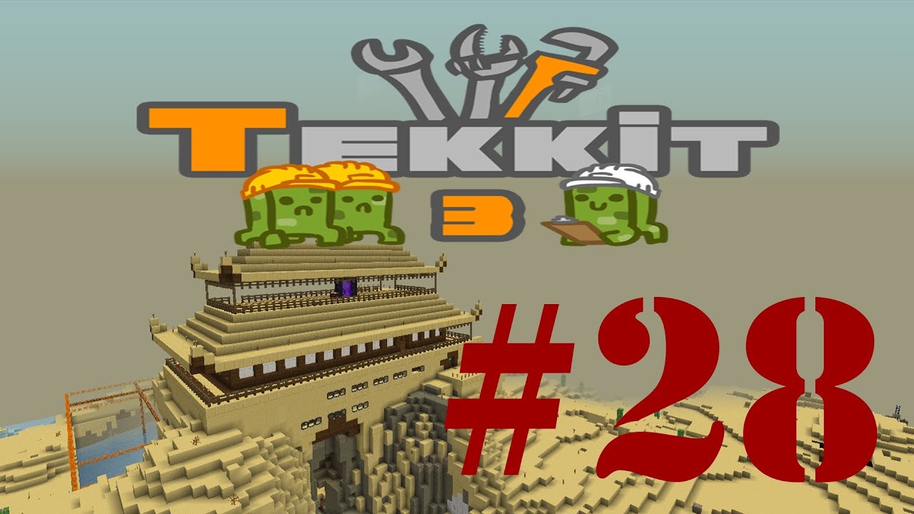 Tekkit Norsk # 28 - forcefield forbredelser.