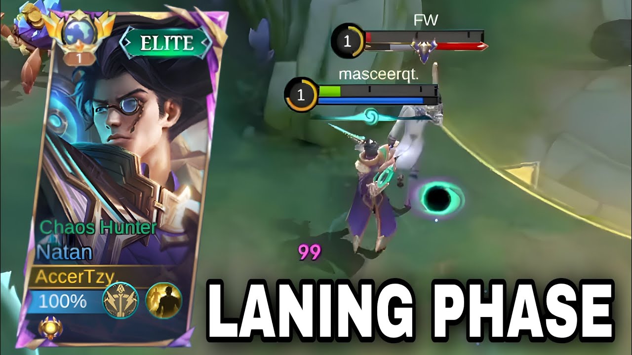 SAKIT BANGET! INI DIA TIPS MENANG LANING PHASE NATAN AUTO WIN!!  - Mobile Legends
