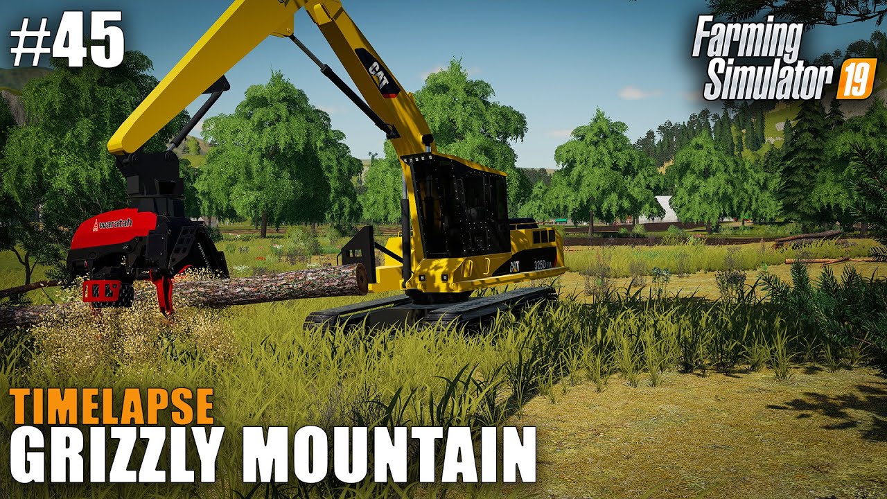 Grizzly Mountain Timelapse #45 Farming Simulator 19