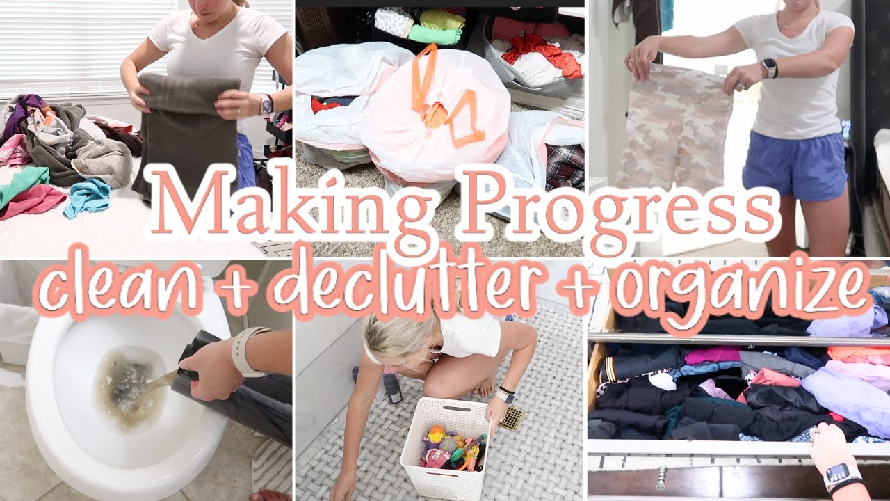 Clean, declutter and organize with me / Messy House Cleaning Motivation / Clean with Me!