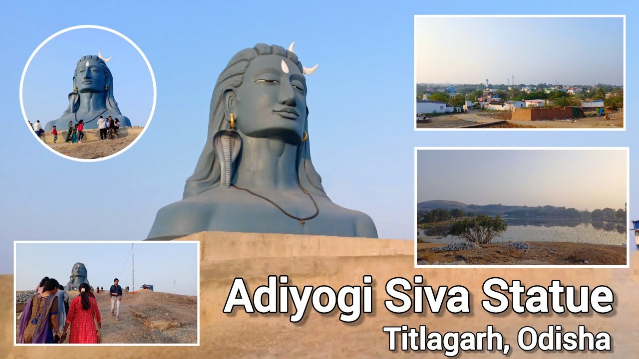 Adiyogi Siva Statue Titlagarh, Balangir, Odisha || New Adiyogi Statue In Western Odisha