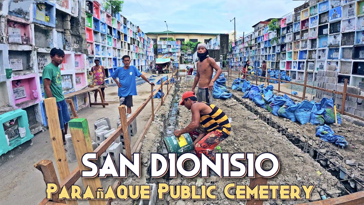 Rarely Seen Himlayang Palanyag Tramo Public Cemetery | Barangay San Dionisio | Parañaque | [4K] 🇵🇭