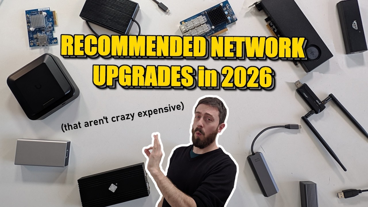 AWESOME Network Upgrades in 2026 - 5GbE to 50GbE !!!
