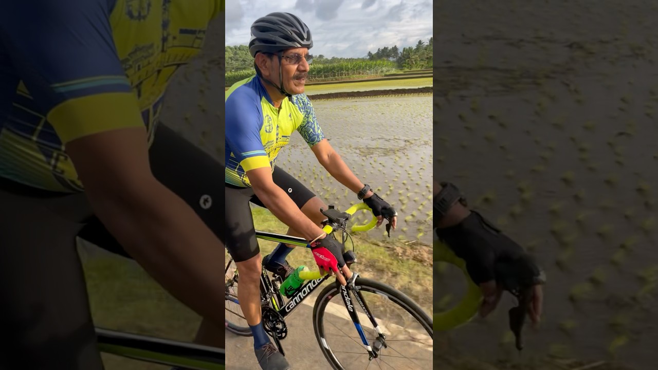 Cycling with Former DGP Dr.C.Sylendra babu IPS   #nature #cycling #tamilnadu #viral #viralvideos