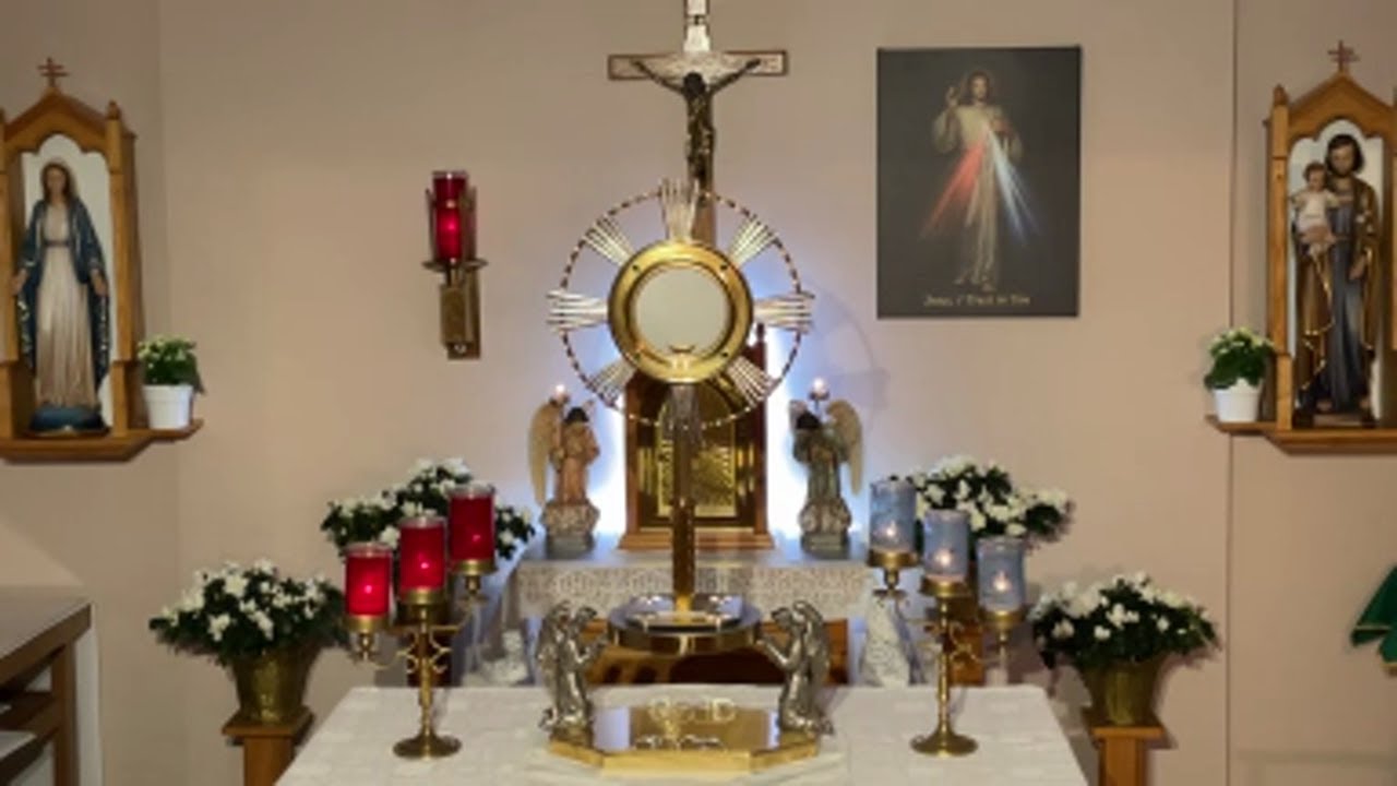 LIVE Eucharistic Adoration - Sisters of Divine Mercy