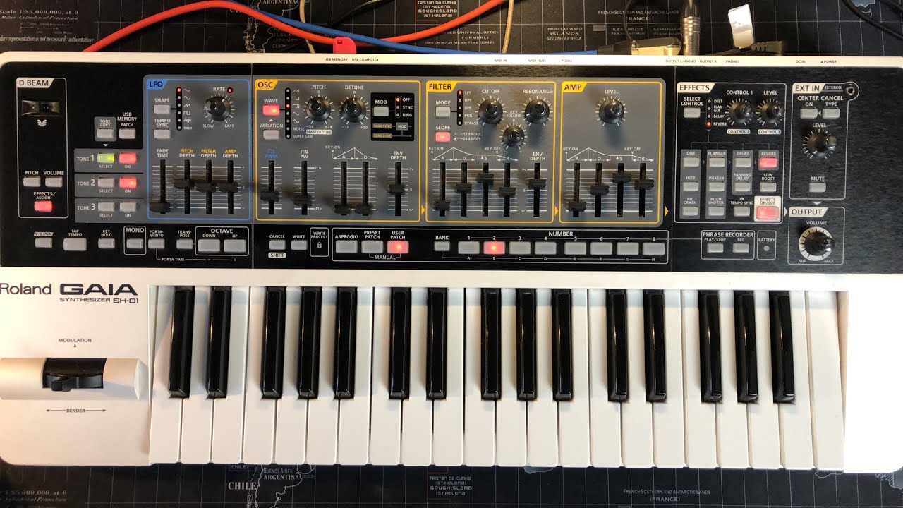 Roland GAIA SH-01 — Понимание всего синтезатора — Полное руководство
