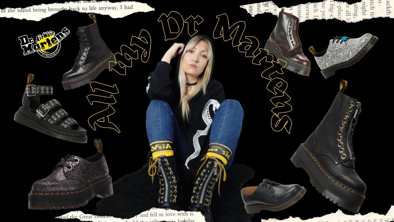 MA COLLECTION DE DR MARTENS 👞 | 7 Paires