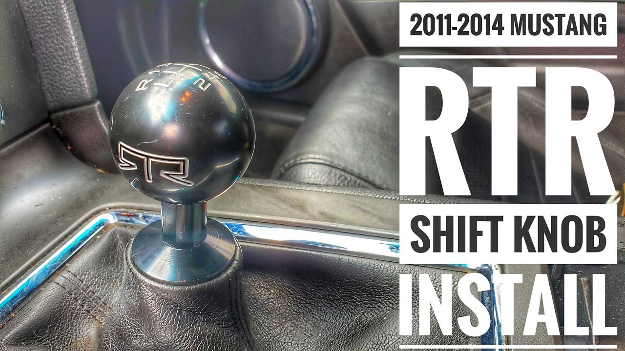 Shift Knob Install | 2011-2014 Mustang | RTR