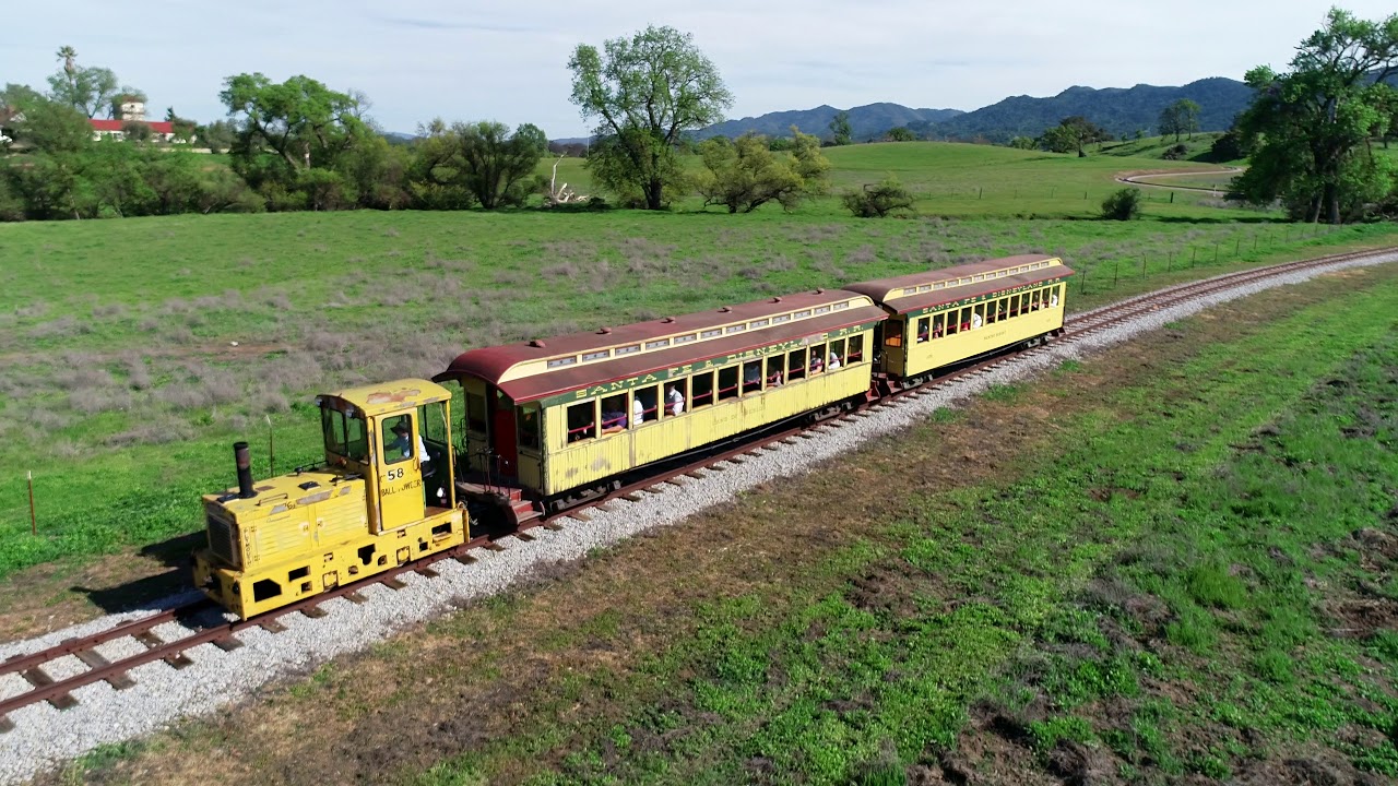 Aerial View of the Pacific Coast Railroad at Santa Margarita Ranch