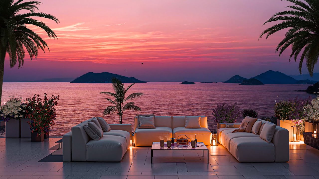 Soothing Sunset Jazz by the Sea 🌊 – The Ultimate Music for Rest, Focus & Peace