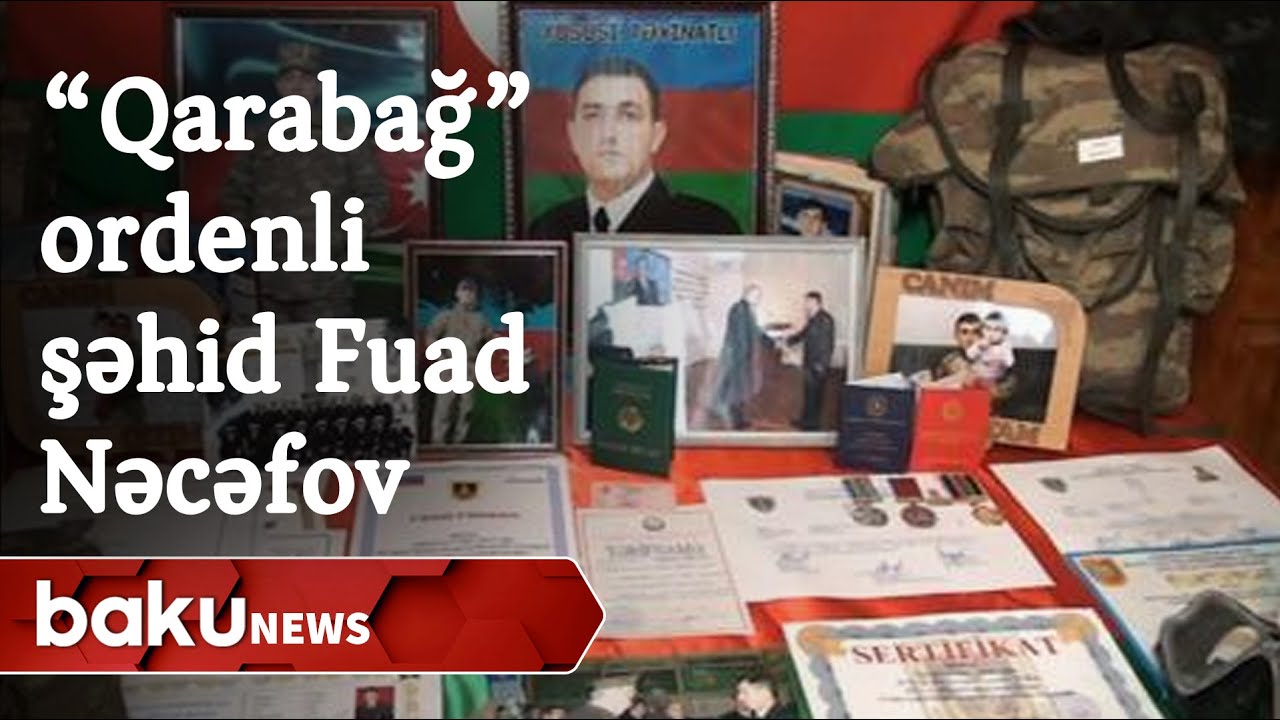 “Qarabağ” ordenli şəhid Fuad Nəcəfov
