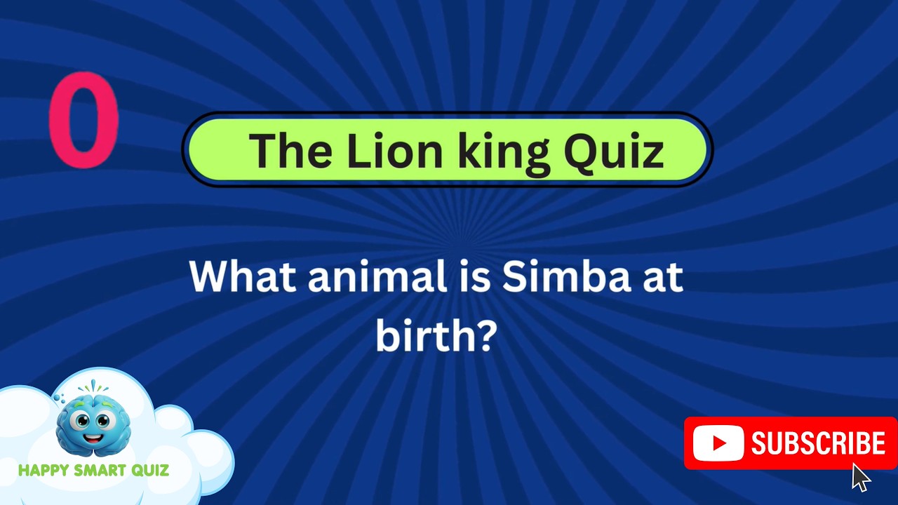 The Lion King Quiz Challenge  | Test Your Disney Knowledge