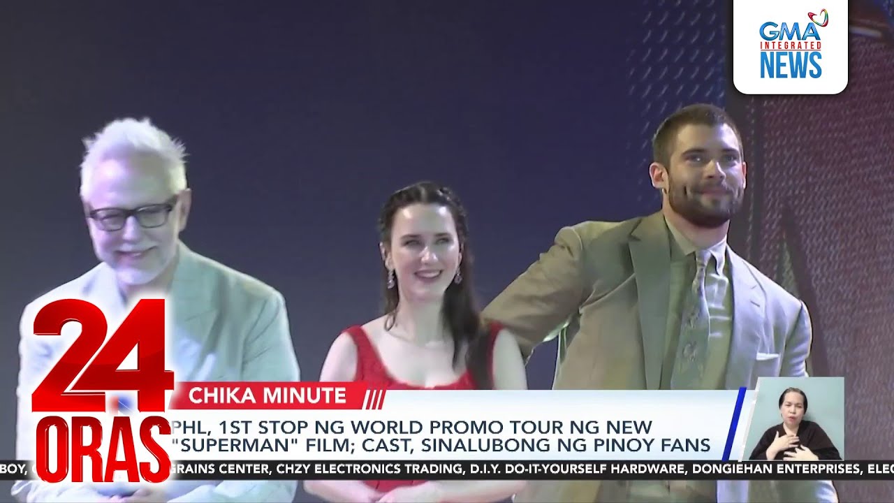 PHL, 1st stop ng world promo tour ng new 