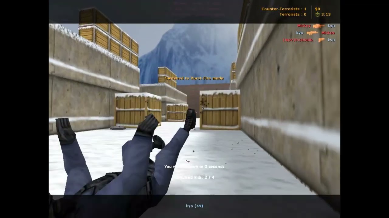 Counter strike 1.6 [GUN GAME MOD] map gg_iceworld_rmx 