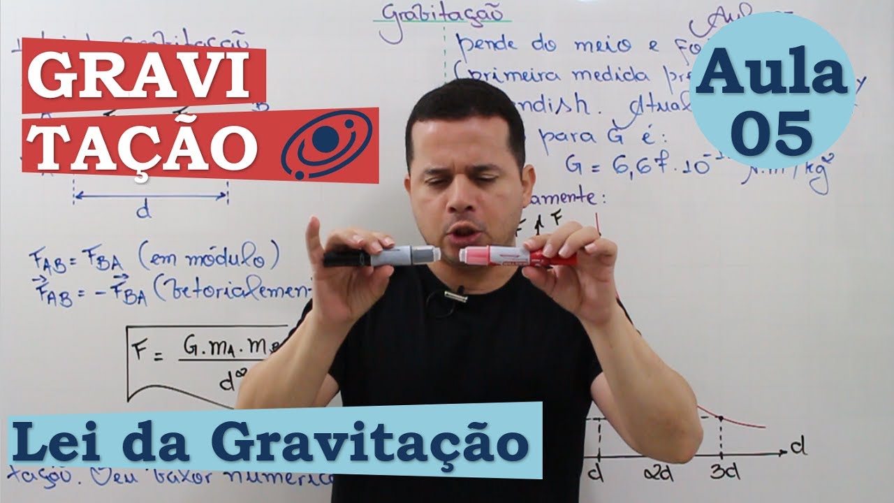 GRAVITAÇÃO | AULA 05 | LEI DA GRAVITAÇÃO UNIVERSAL