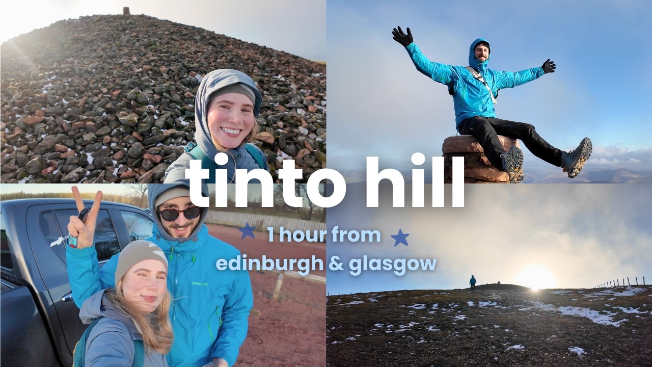 tinto hill vlog | walks near edinburgh & glasgow