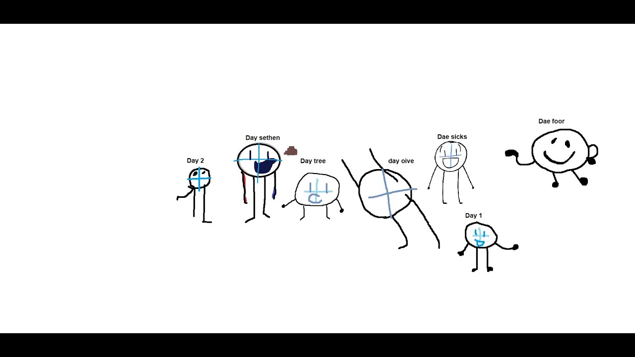 Animatic Drawings day 7: Week streak