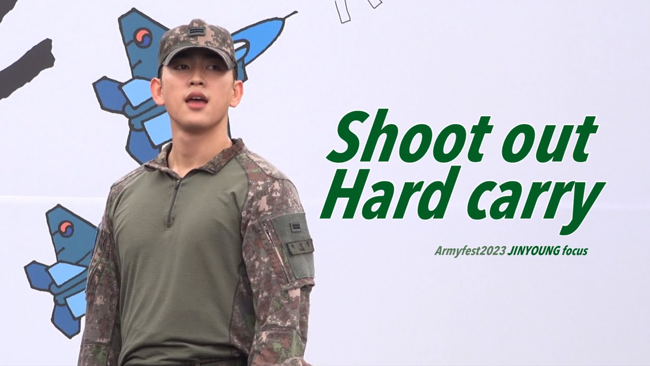 [4K] 231007 슛아웃+하드캐리 | 진영 JINYOUNG focus | 계룡군문화축제&지상군페스티벌 #박진영 #진영 #JINYOUNG #Shootout #hardcarry