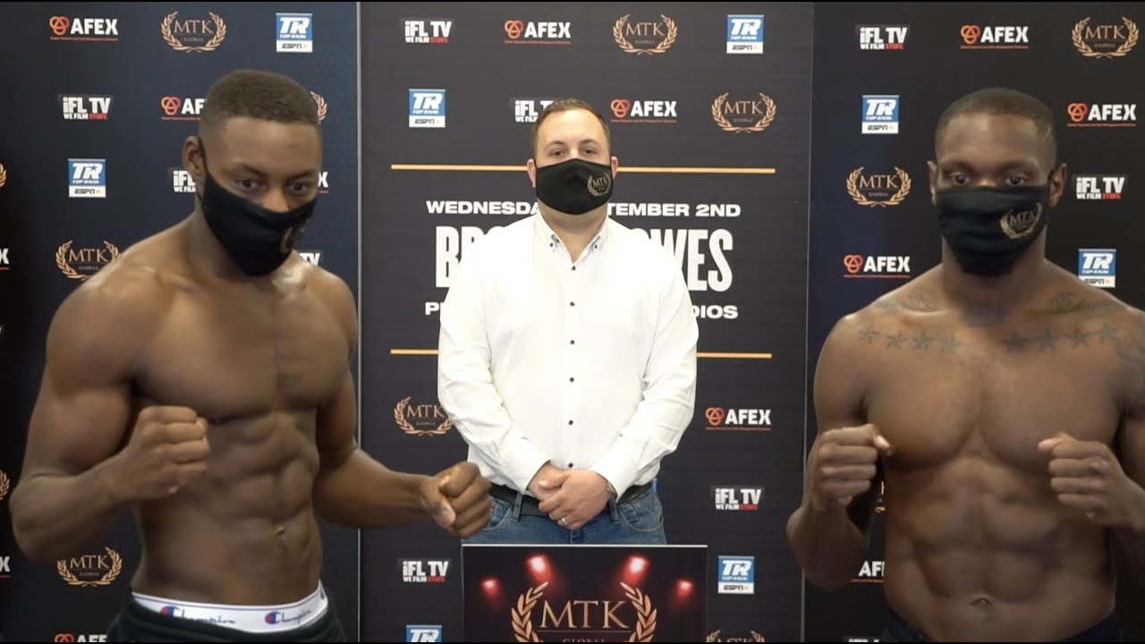 WHO WILL BE CROWED KING OF LEWISHAM? - DAN AZEEZ v ANDRE STERLING (FULL) WEIGH IN & HEAD-TO-HEAD
