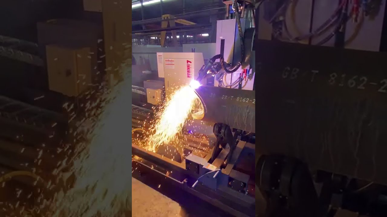 CNC Bevel Cutting | Pipe and Profile Cutting by Topwell HD 300 Max Plasma Cutting Power Source