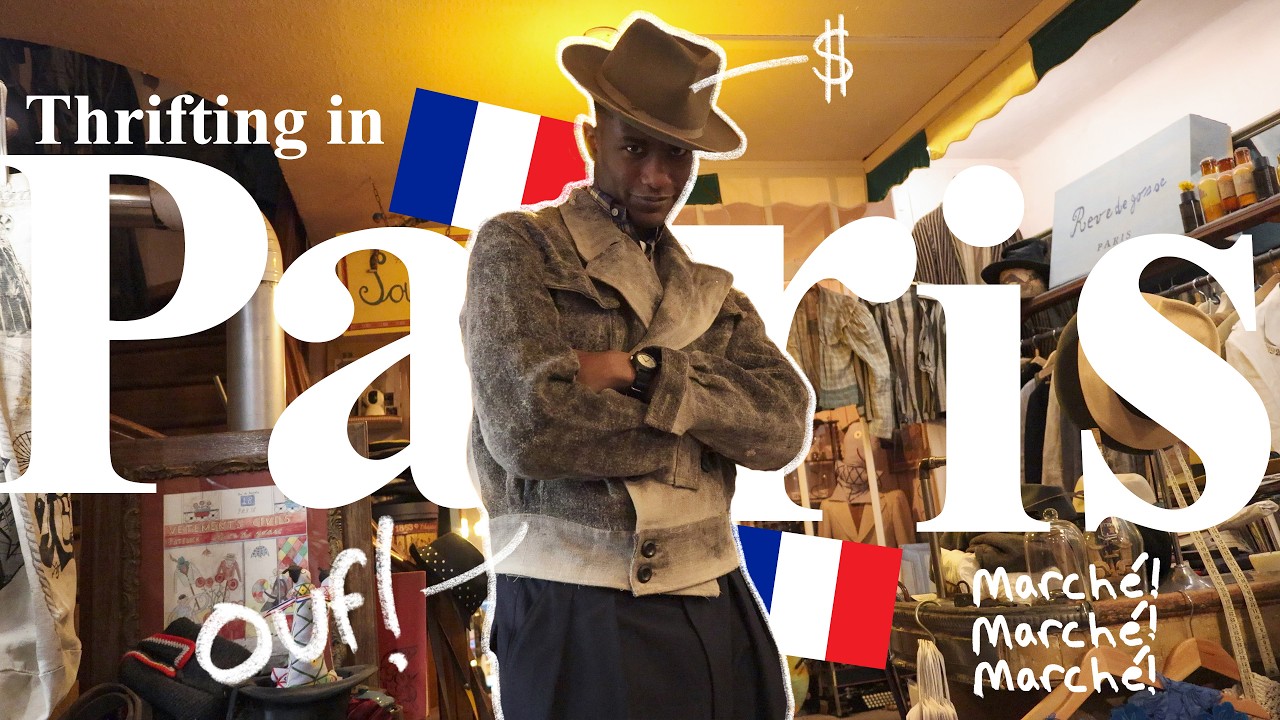 Vintage Shopping In Paris🇫🇷 Incredible Markets!! Le Marais Hidden Gem, Thanx God I'm a VIP + Pickups